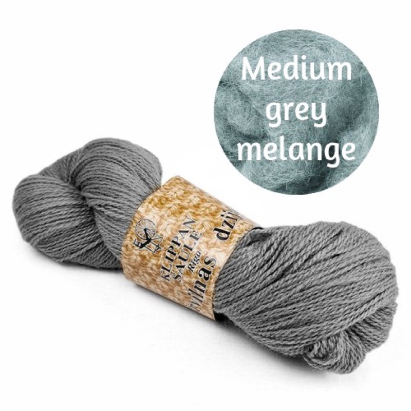 Medium grey melange